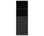 vidaXL Highboard Black 36x35.5x103.5 cm Engineered Wood