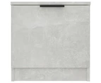 vidaXL Bedside Cabinets 2 pcs Concrete Grey 40x39x40 cm