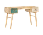 vidaXL Desk 118x50x75 cm Solid Mango Wood