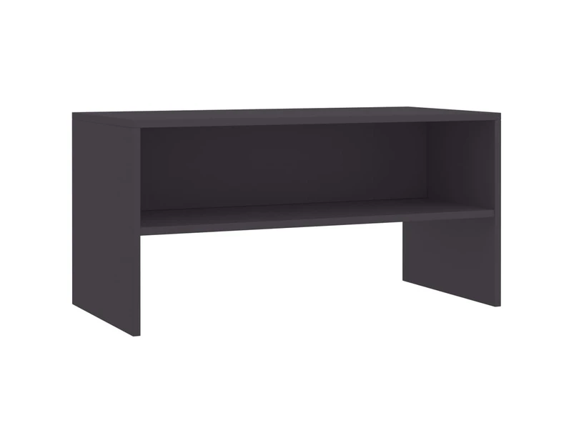 vidaXL TV Cabinet Grey 80x40x40 cm Engineered Wood
