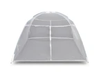 Mongolia Net Mosquito Net 2 Doors 200 x 150 x 145 cm White