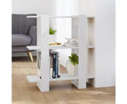 vidaXL Book Cabinet/Room Divider White 80x30x87 cm