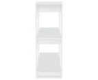 vidaXL Book Cabinet/Room Divider White 80x30x87 cm