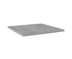 vidaXL Bookshelf Boards 4 pcs Concrete Grey 40x40x1.5 cm Engineered Wood