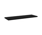 vidaXL Bookshelf Boards 8 pcs Black 60x20x1.5 cm Engineered Wood