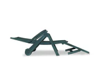 Loungers Sun Lounger With Footrest Plastic