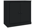 vidaXL Sideboard Black 70x35.5x67.5 cm Engineered Wood