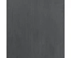 vidaXL Storage Shelf Grey 60x30x210 cm Solid Wood Pine