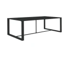 Outdoor Dining Table Anthracite 120X60X66 Cm Aluminium