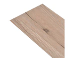 vidaXL Self-adhesive PVC Flooring Planks 2.51 m² 2 mm Oak Brown