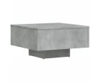 vidaXL Coffee Table Concrete Grey 60x60x31.5 cm Engineered Wood