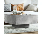 vidaXL Coffee Table Concrete Grey 60x60x31.5 cm Engineered Wood