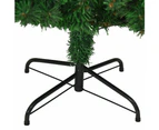 Artificial Christmas Tree with Thick Branches Green 210 cm PVC