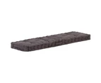 vidaXL Pallet Floor Cushions 2 pcs Cotton Anthracite