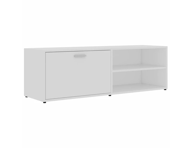 vidaXL TV Cabinet White 120x34x37 cm Engineered Wood