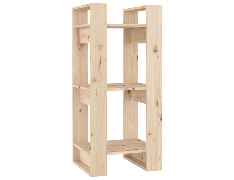 vidaXL Book Cabinet/Room Divider 41x35x91 cm Solid Wood Pine