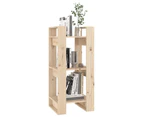 vidaXL Book Cabinet/Room Divider 41x35x91 cm Solid Wood Pine