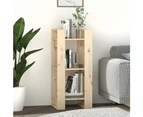 vidaXL Book Cabinet/Room Divider 41x35x91 cm Solid Wood Pine