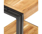 vidaXL Side Table 40x30x40 cm Solid Acacia Wood