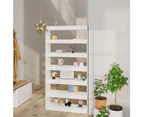 vidaXL Book Cabinet/Room Divider White 100x30x198 cm Engineered wood