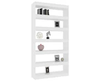 vidaXL Book Cabinet/Room Divider White 100x30x198 cm Engineered wood