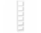 vidaXL Book Cabinet/Room Divider White 40x30x198 cm