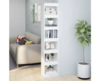 vidaXL Book Cabinet/Room Divider White 40x30x198 cm