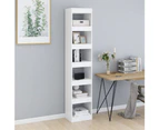 vidaXL Book Cabinet/Room Divider White 40x30x198 cm