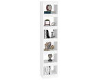 vidaXL Book Cabinet/Room Divider White 40x30x198 cm