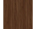 vidaXL Sideboard Brown Oak 100x33x59.5 cm Engineered Wood