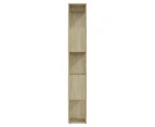 Book Cabinet Room Divider Sonoma Oak 60x24x155 cm