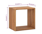 Bedside Cabinet 40x30x40 cm Solid Teak Wood