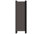 vidaXL 5-Panel Room Divider Anthracite 250x180 cm