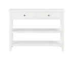 vidaXL Sideboard White 110x35x80 cm MDF