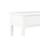 vidaXL Sideboard White 110x35x80 cm MDF