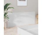 vidaXL Bed Headboard White 200x1.5x80 cm Engineered Wood