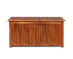 vidaXL Garden Storage Box 117x50x58 cm Solid Acacia Wood