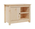 TV Cabinet 70x36.5x52 cm Solid Wood Pine