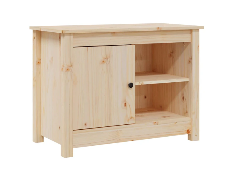 TV Cabinet 70x36.5x52 cm Solid Wood Pine