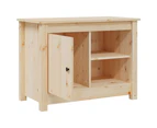 TV Cabinet 70x36.5x52 cm Solid Wood Pine