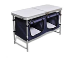 Foldable Camping Cupboard with Aluminium Frame