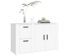 Sideboard White 100x33x59.5 cm Engineered Wood