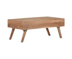 Coffee Table 100X60X40 Cm Solid Mango Wood