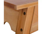 vidaXL Console Table 120x30x75 cm Solid Mahogany Wood