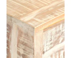 vidaXL Sideboard White 73x30x75 cm Solid Acacia Wood