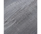 vidaXL PVC Flooring Planks 5.02 m² 2 mm Self-adhesive Matt Wood Grey
