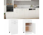 vidaXL Drawer Bottom Cabinet White 40x46x81.5 cm Engineered Wood