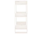 vidaXL Book Cabinet/Room Divider White 60x35x91 cm Solid Wood Pine