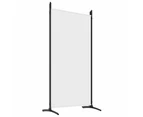 vidaXL 6-Panel Room Divider White 520x180 cm Fabric