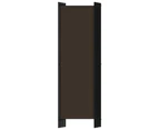 vidaXL 6-Panel Room Divider Brown 300x180 cm